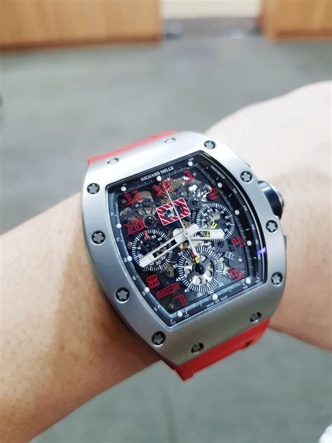 richard mille rm1ß|RM 011 : Watch Automatic Flyback Chronograph Felipe Massa.